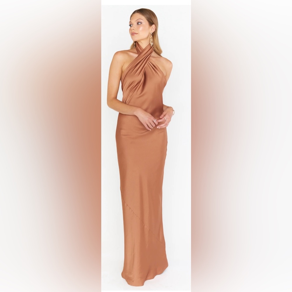 Show Me your Mumu - Jasmine Halter Maxi (now midi) Dress